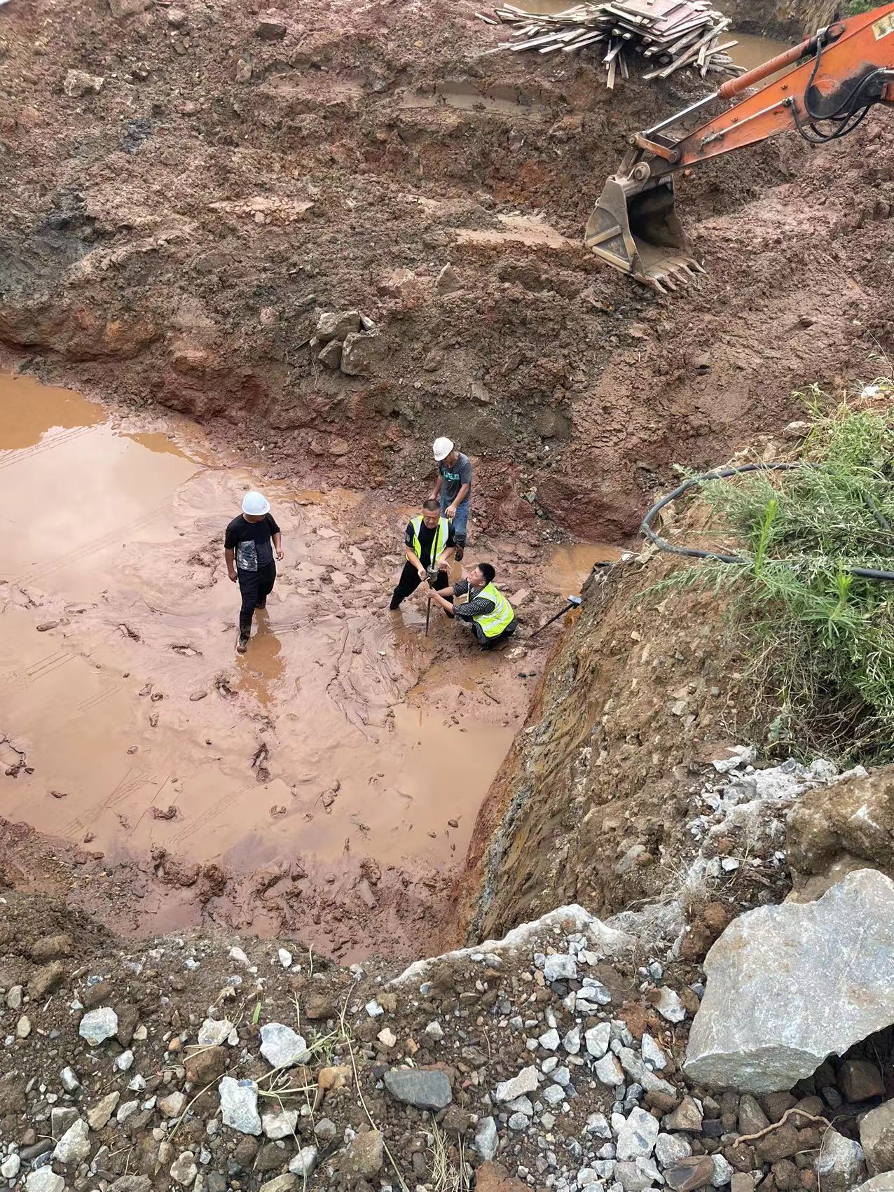 怀宁县黄墩镇面前畈桥桥台地基承载力检测