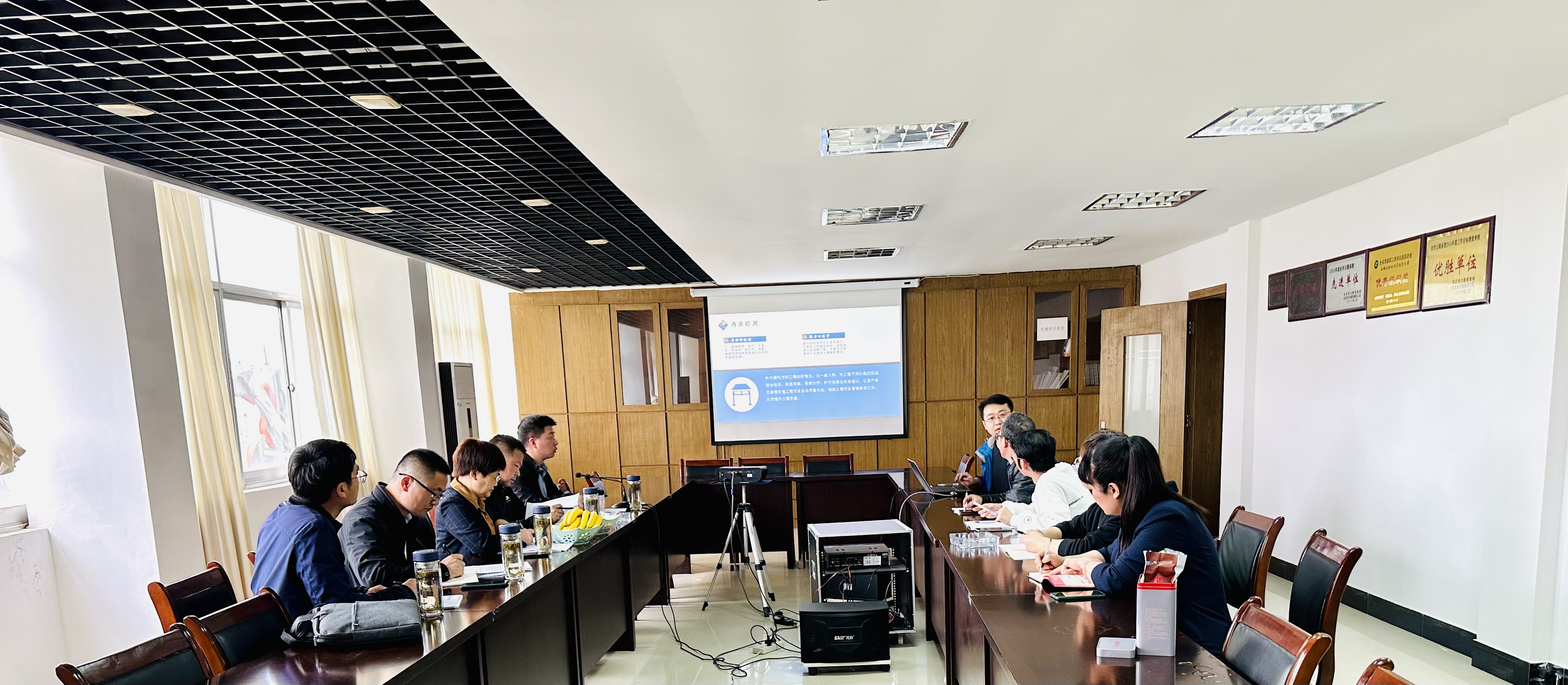 安庆职业技术学院领导莅临我单位指导交流工作