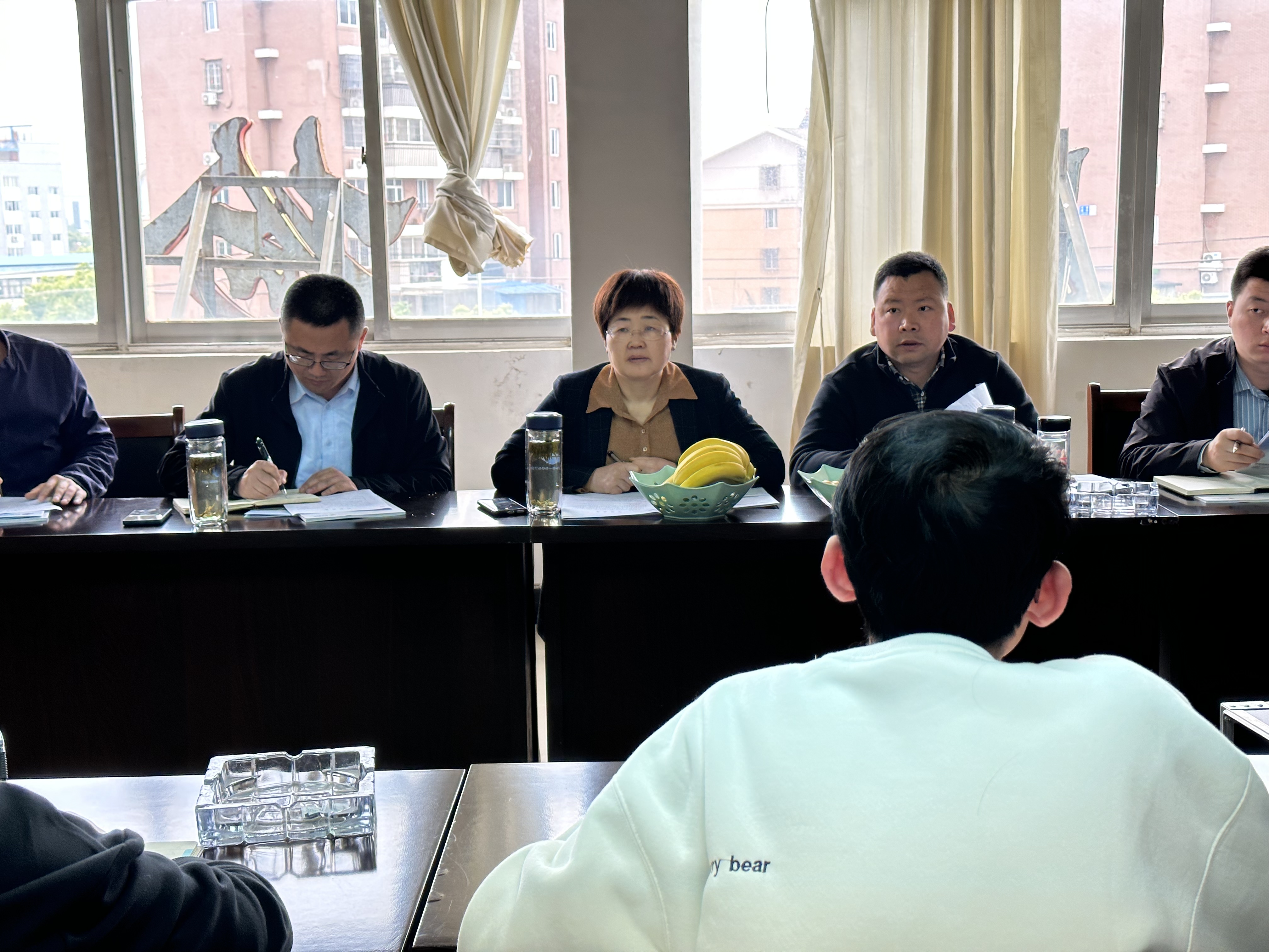 安庆职业技术学院领导莅临我单位指导交流工作